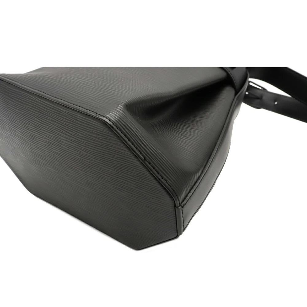Louis Vuitton Epi Sac Depaule Shoulder Bag Hobo Leather Noir Black - Picture 3 of 7